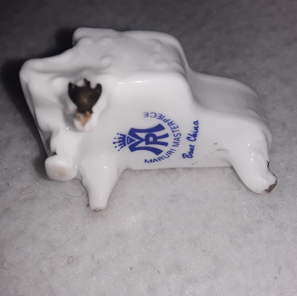 Maruri Masterpiece Bone China Minature Piano Vintage Dollhouse Furniture MCM - Picture 5 of 6